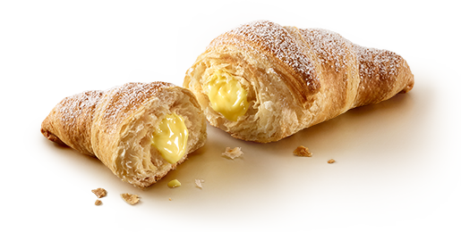 Croissant alla crema