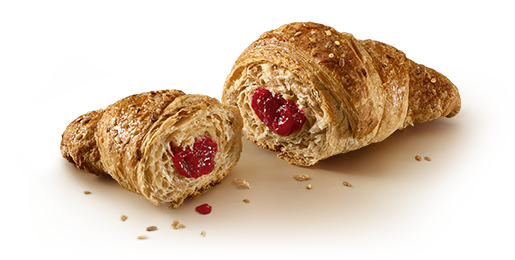 Croissant multicereali ai frutti di bosco