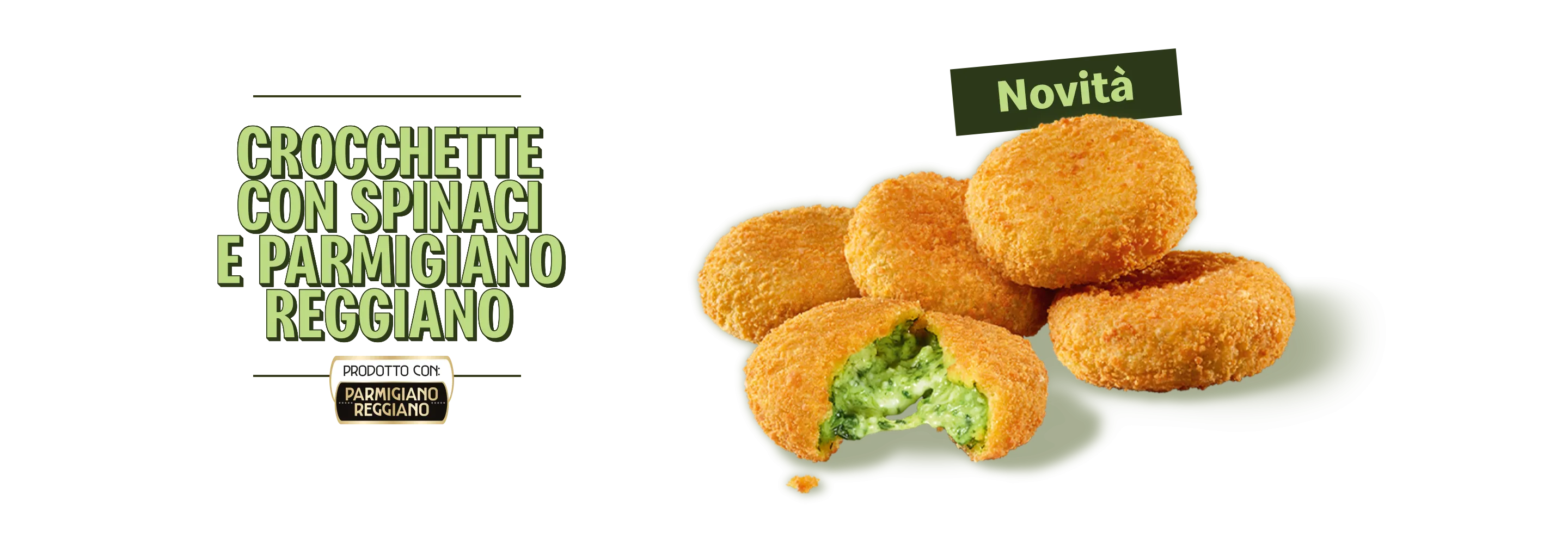 Crocchette con spinaci