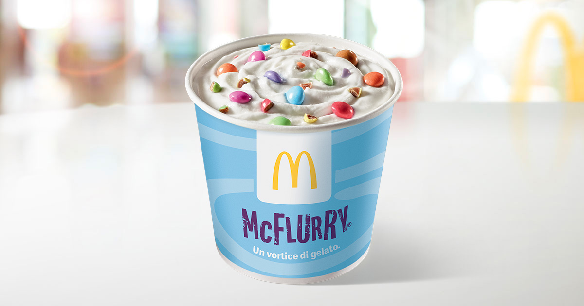 McFlurry® Smarties® | Gelati E Dessert | McDonald's Italia