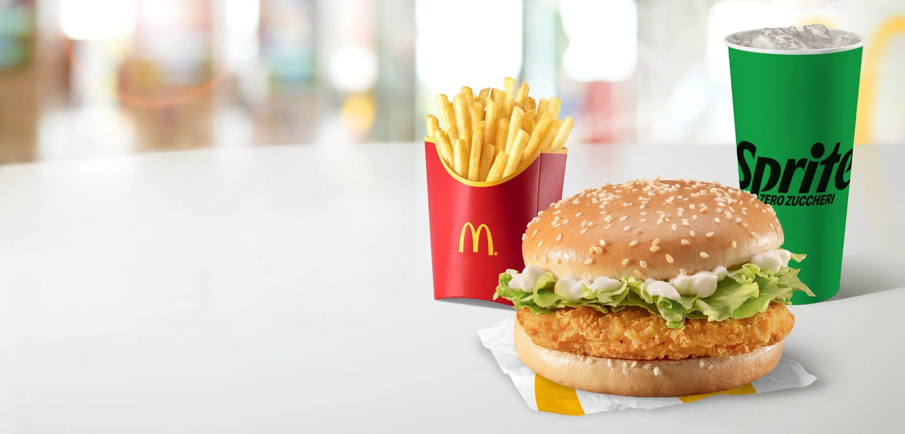 Gran McChicken Menu