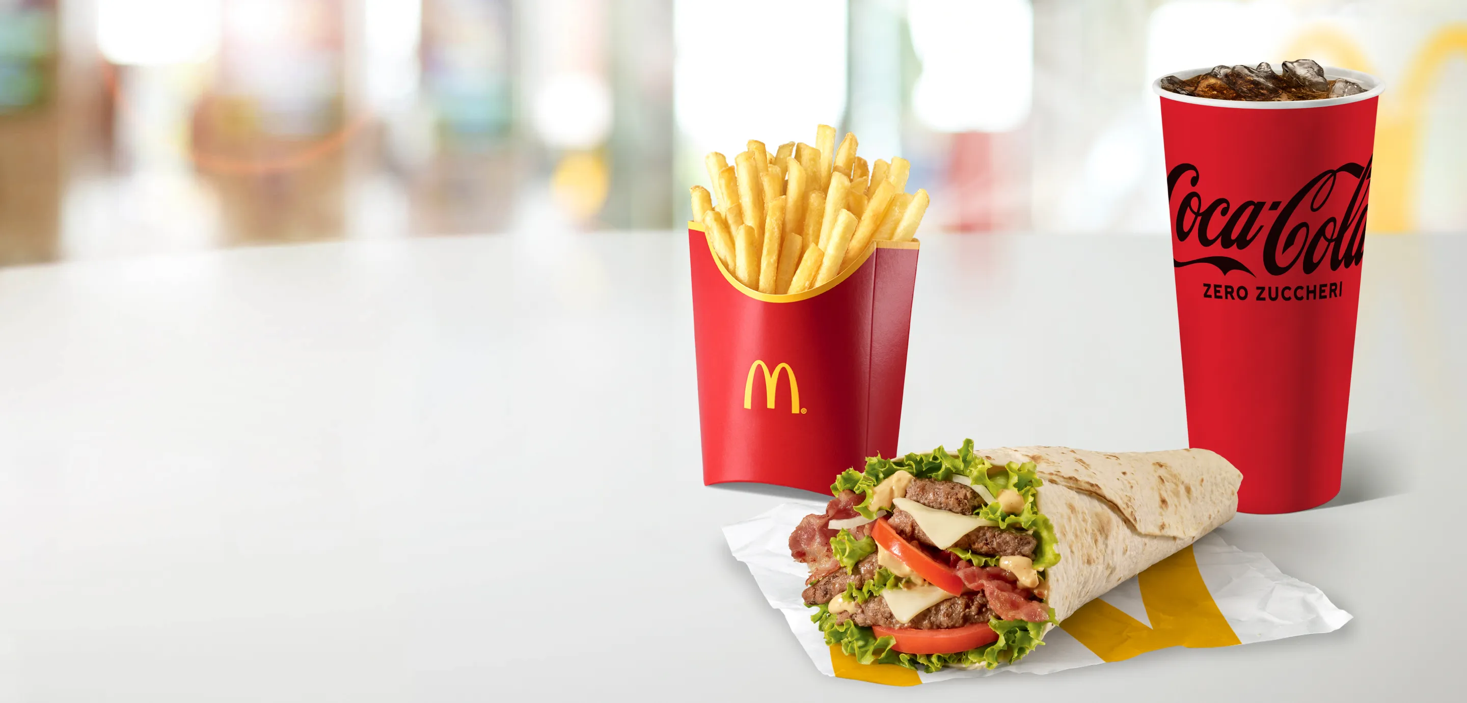 Tasty McWrap® Menu