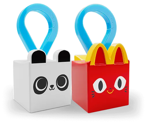 Panda e gatto Happy Meal